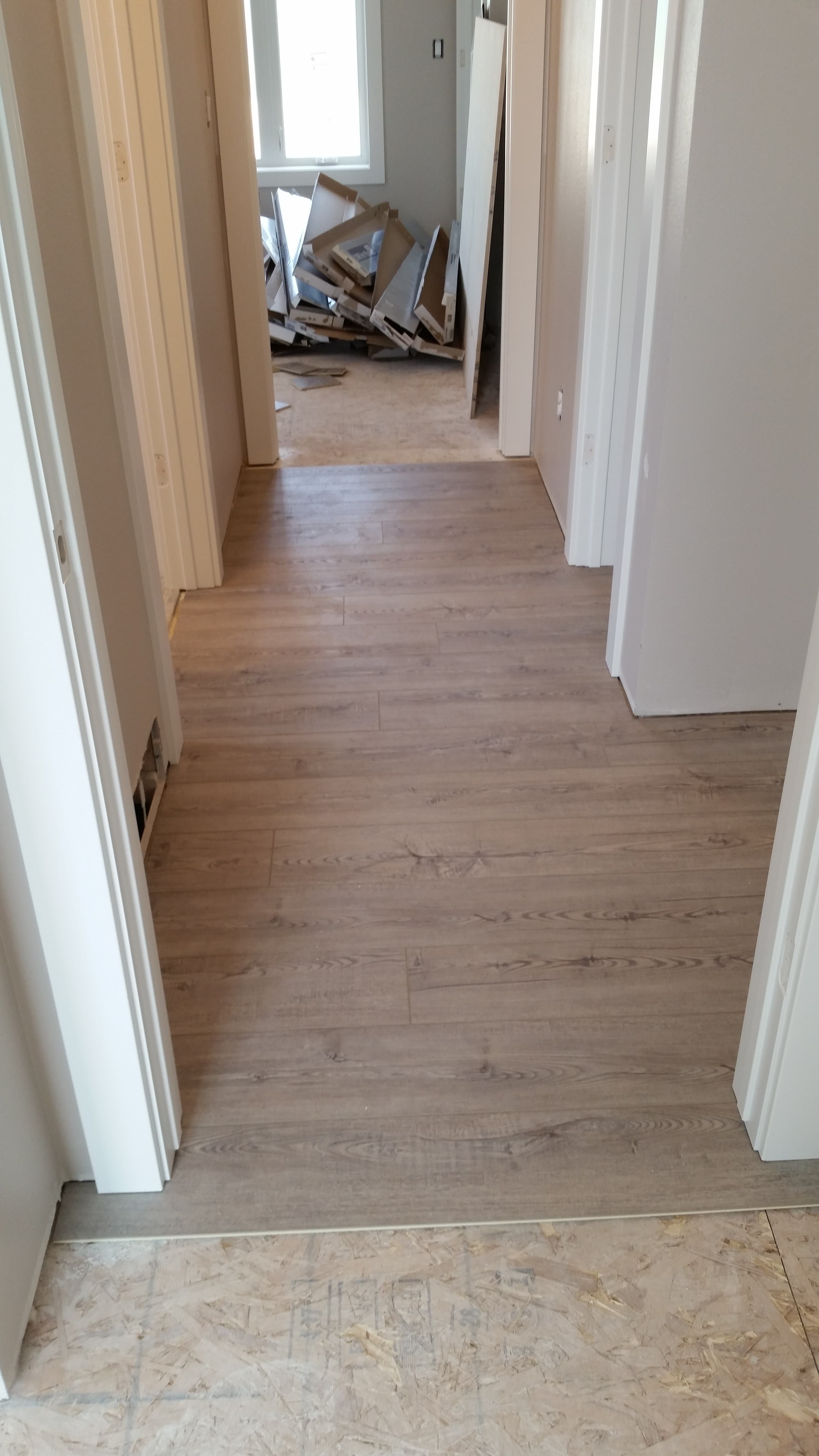 Flooring installation project 48